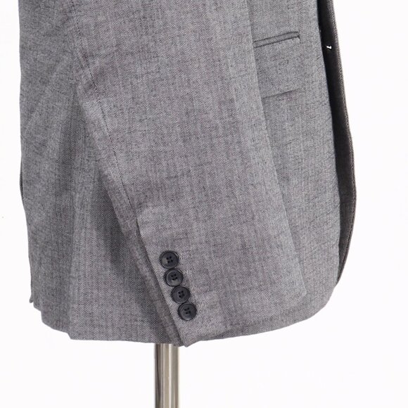 H&M 38R Gray HB 2-Button Sport Coat Blazer Jacket P488 - Picture 8 of 11